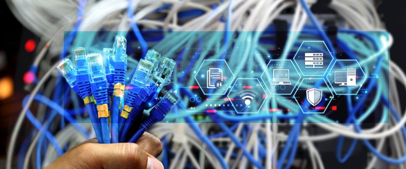 Ethernet Cable Installation detail